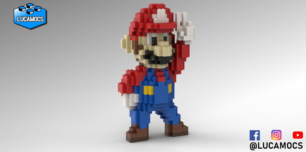 LEGO MOC Cape Mario (Super Mario World) by BrixGoFar