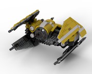 LEGO MOC Skipray Blastboat (GAT-12) by Hedu88