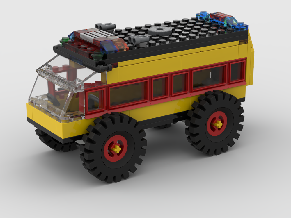 LEGO MOC-159100 all-terrain truck by pcc404 | Rebrickable - Build with LEGO