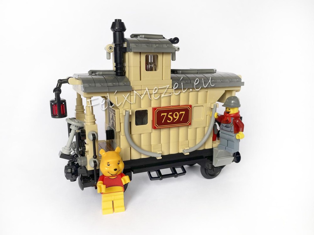 LEGO MOC Caboose (Rio Grande inspired) Train Carriage by Felix_Mezei ...