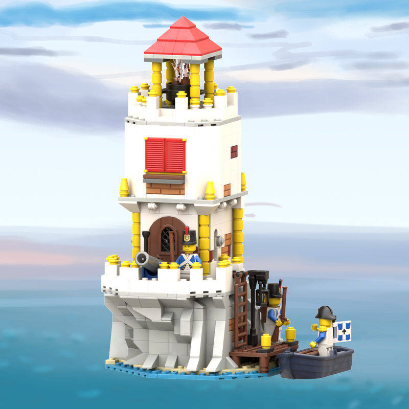 LEGO MOC Port Royal Lighthouse / Captn Flintlock Isle by