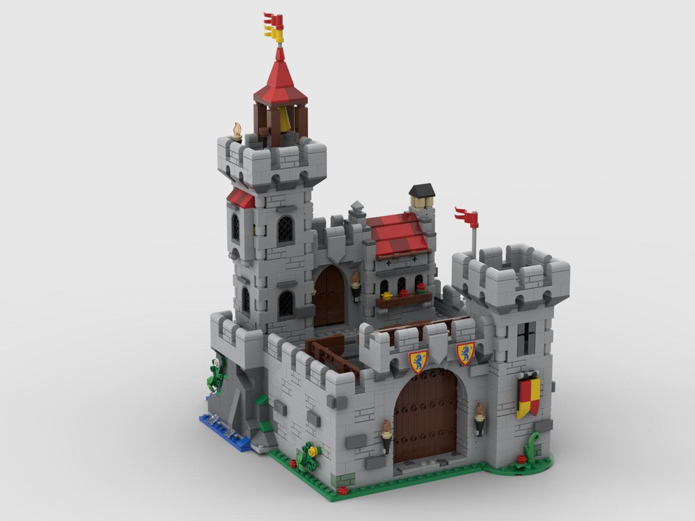 LEGO MOC Lochside Castle by MidiBricks | Rebrickable - Build with LEGO