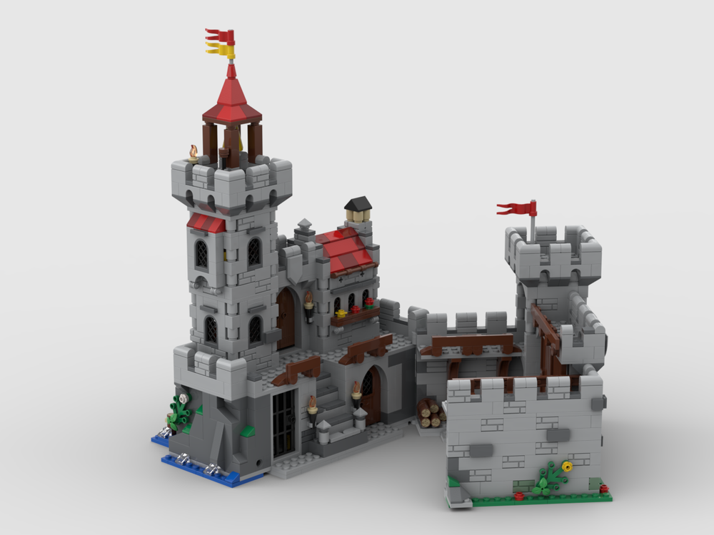 LEGO MOC Lochside Castle by MidiBricks | Rebrickable - Build with LEGO