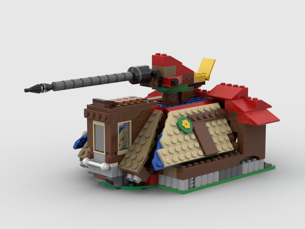 LEGO MOC A(T-TE) Frame Log Cabin (LEGO 31048 Lakeside Lodge Alt Build ...