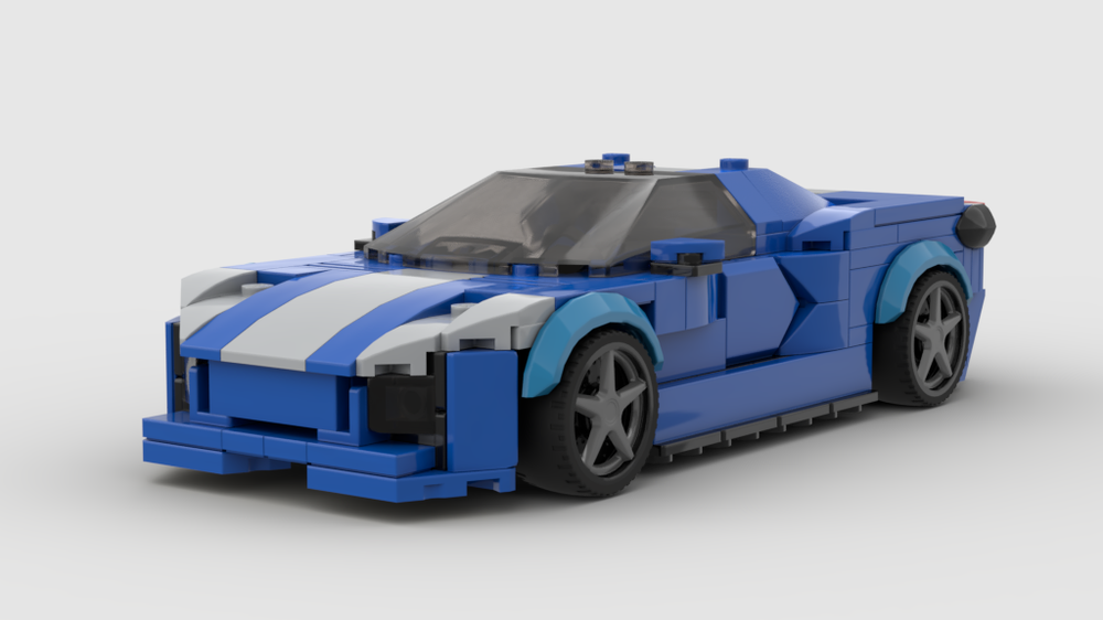 LEGO MOC Chevrolet Corvette ERay by 6th gear | Rebrickable - Build with ...