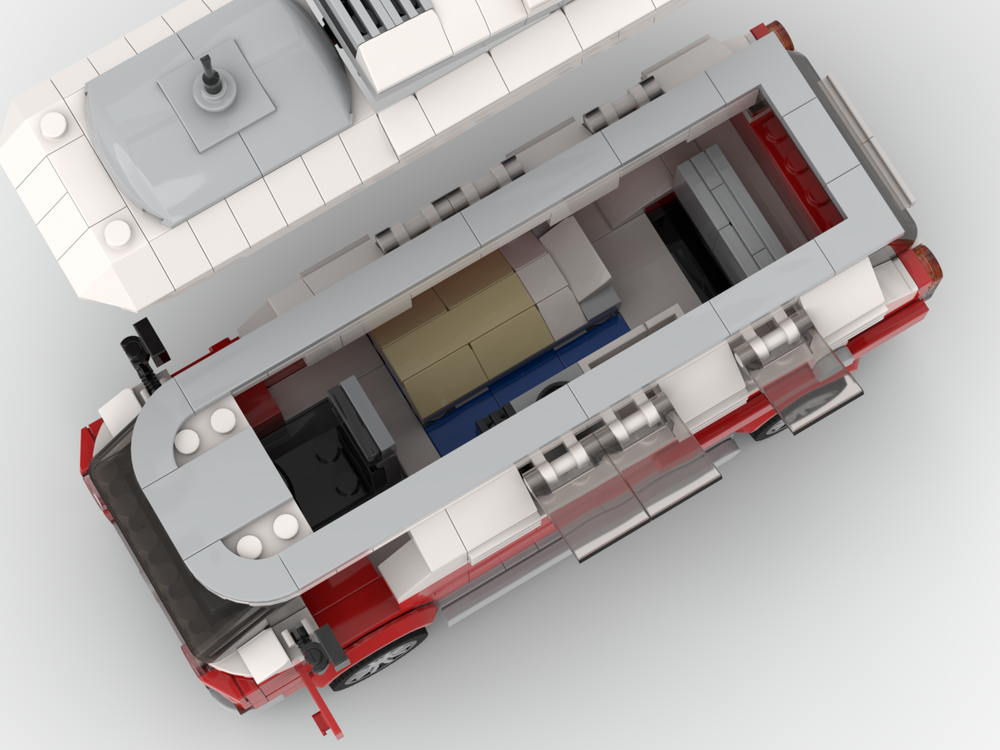 LEGO MOC-159241 Mini motorhome by player H | Rebrickable - Build with LEGO