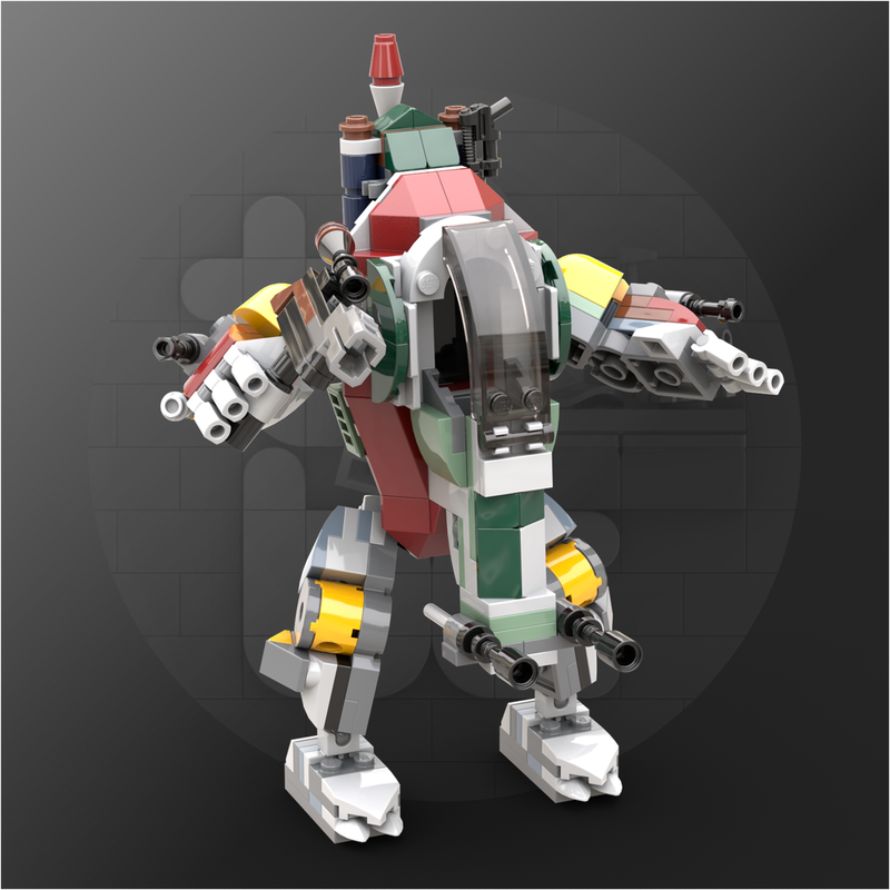 LEGO MOC 75344 - 75369 Ultimate Boba Fett Mech by the_bricked_cave