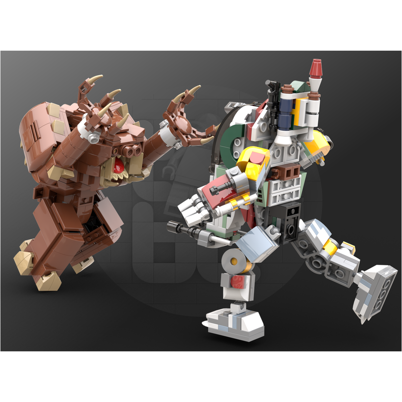 LEGO MOC 75344 - 75369 Ultimate Boba Fett Mech by the_bricked_cave