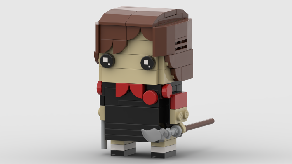 LEGO MOC Persona 3 Artemisia BrickHead by goldengamer72