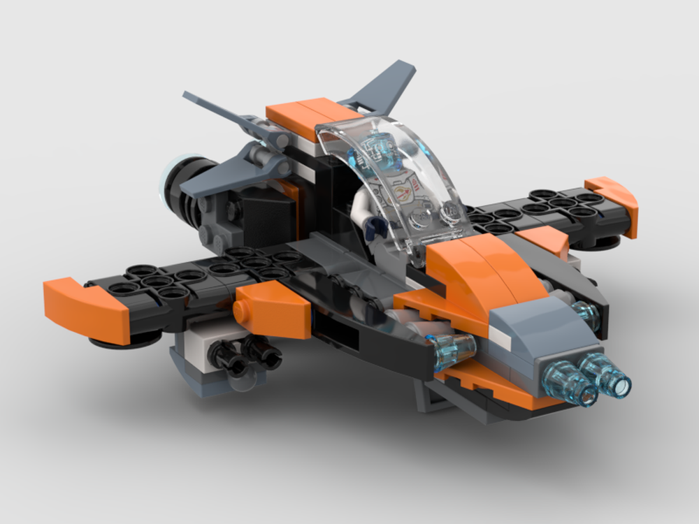 Lego Moc 31111x2 Starfighter By R4d3k 