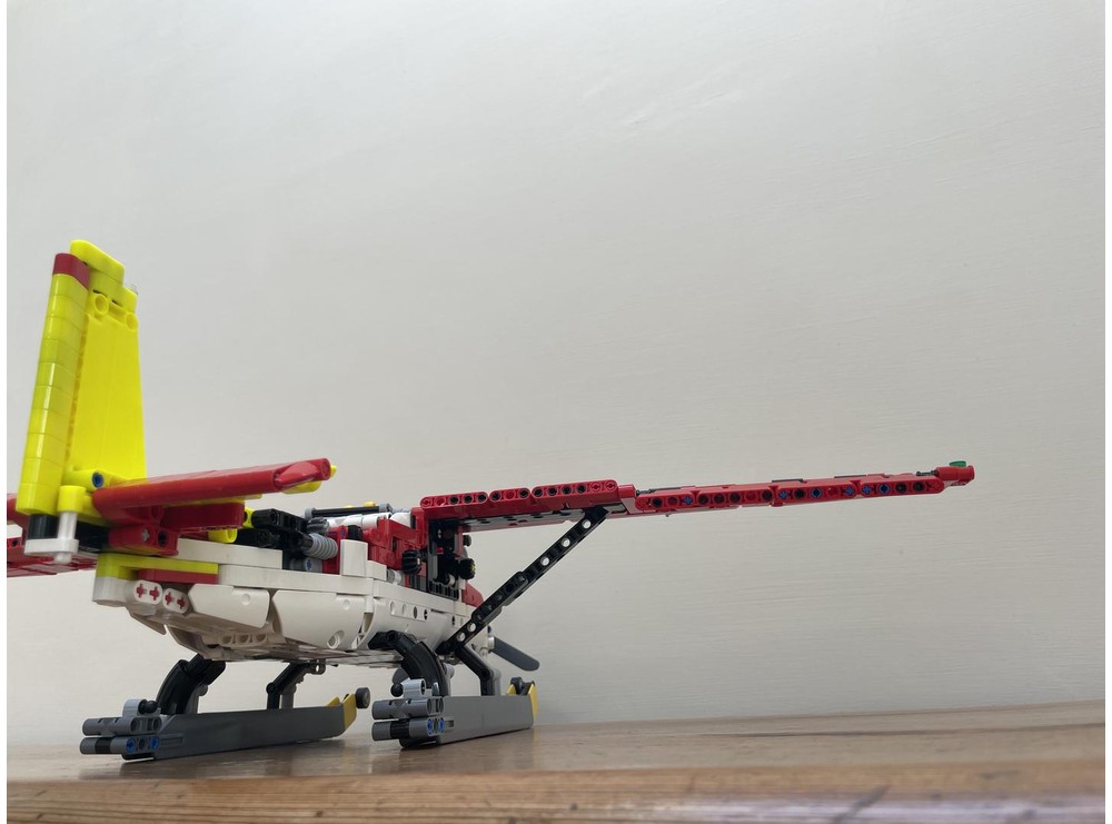 LEGO MOC-159401 42145 Firefighter Seaplane by PangolinBricks
