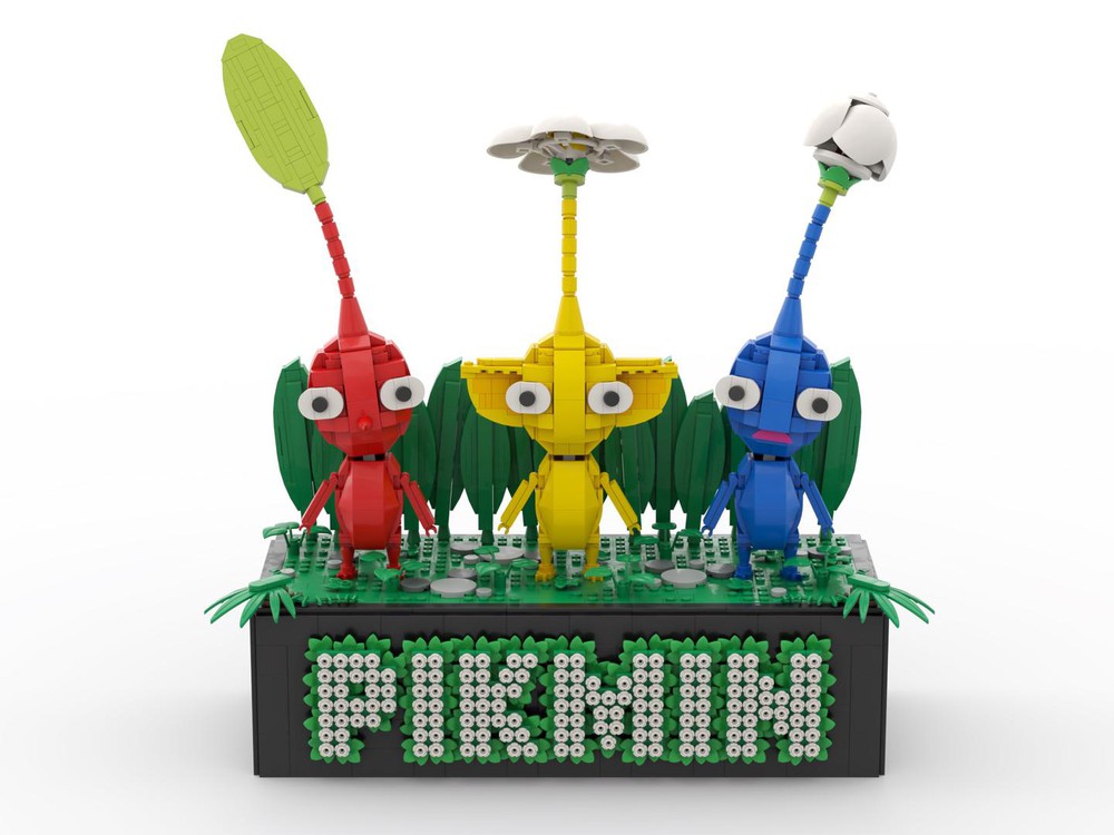 LEGO MOC Pikmin by Jarren Rebrickable Build with LEGO