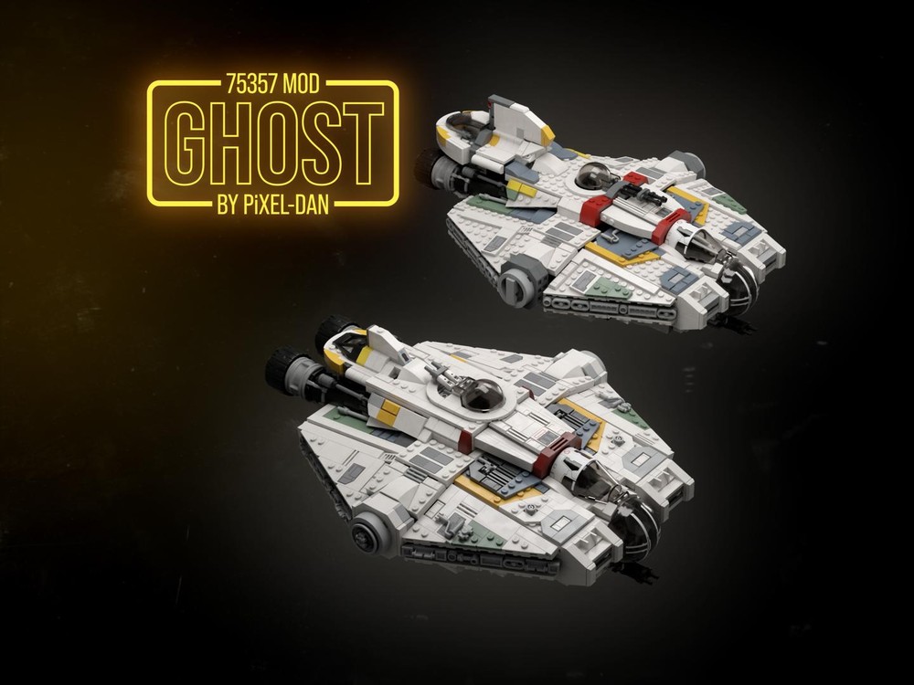LEGO MOC-159490 PiXEL-DANs - 75357 - Ghost / Phantom 2 Modification ...