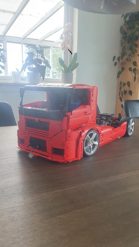 LEGO MOC 42143 B Model - Ferrari Race Truck Concept By SW.Technic ...