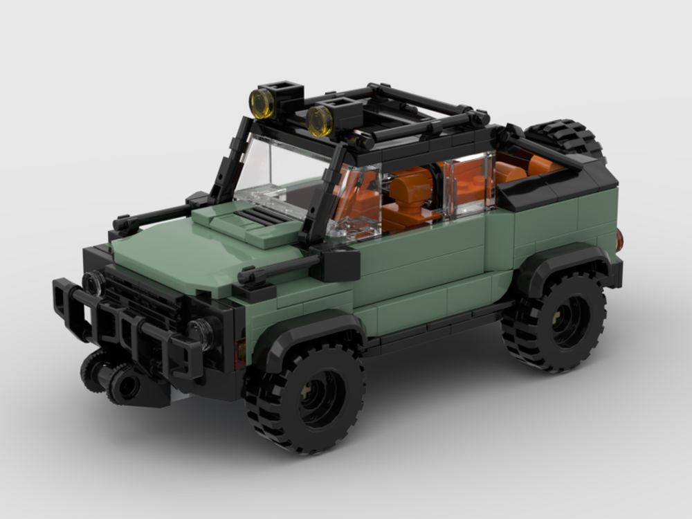 LEGO MOC 1983 Land Rover Defender 110 Custom by toms8wides ...