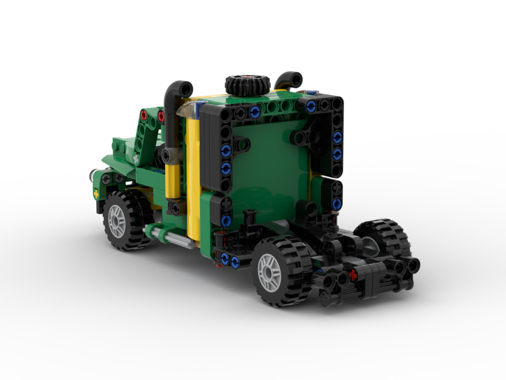 LEGO MOC 42136 model B American Truck by XaeroZKota