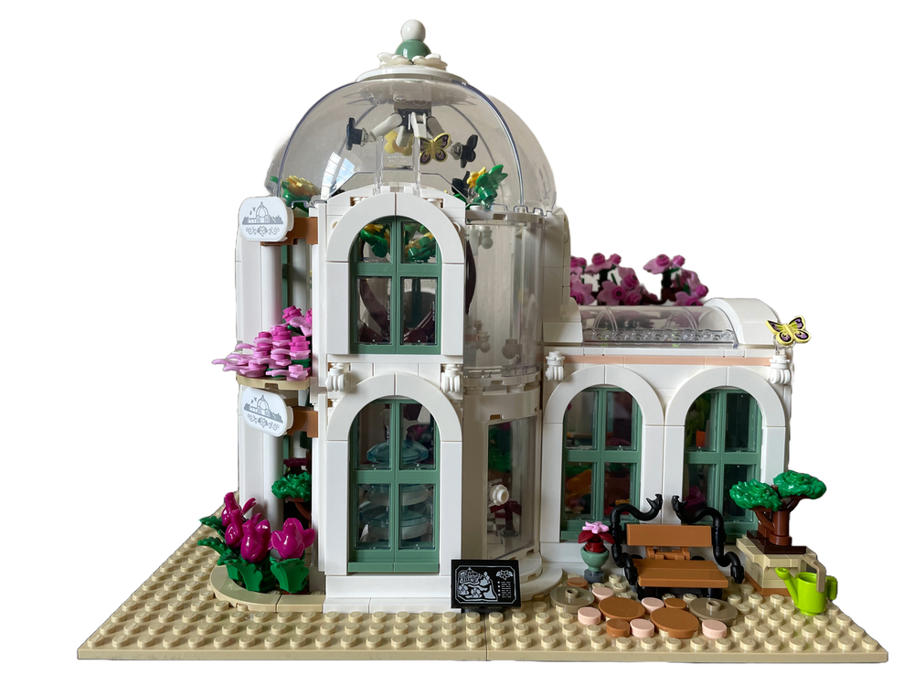 大きな取引 LEGO 2x of build Alternate Corner Gardens Botanical MOC ジャケット・アウター