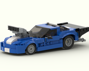 LEGO MOC Ford Zakspeed Capri - Mk III - 1981 (Base White) by Ftek_Blocks