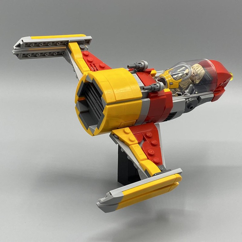 Lego Moc Shin Hatis Starfighter Minifigure Scale By Farawaybricks