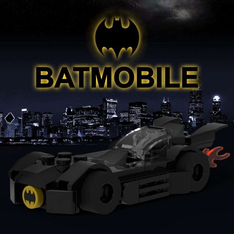 LEGO MOC Mini Batmobile by BuildLab