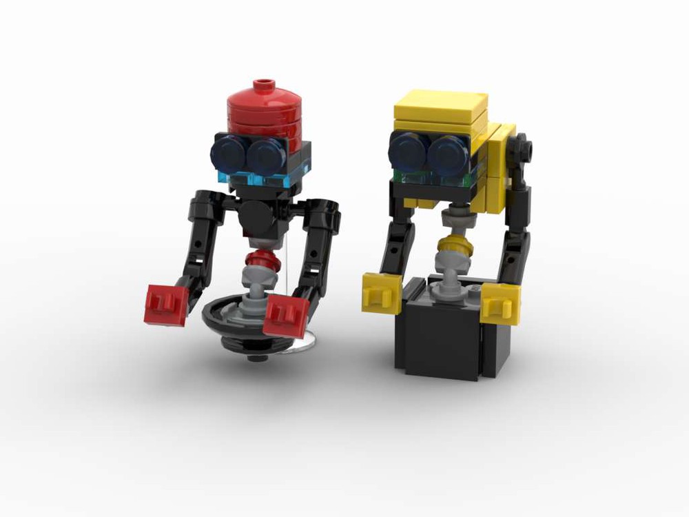 LEGO MOC Orbot and Cubot by LegoLordTYM | Rebrickable - Build with LEGO