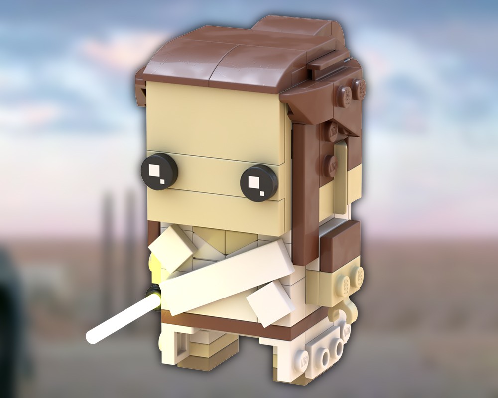 LEGO MOC Rey Skywalker by CLUN_k | Rebrickable - Build with LEGO