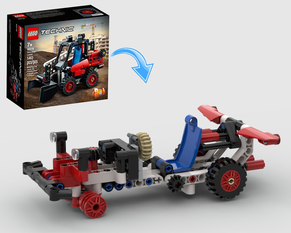 LEGO MOC Drag Racer 42116 Alternative by ErikGS | Rebrickable - Build ...