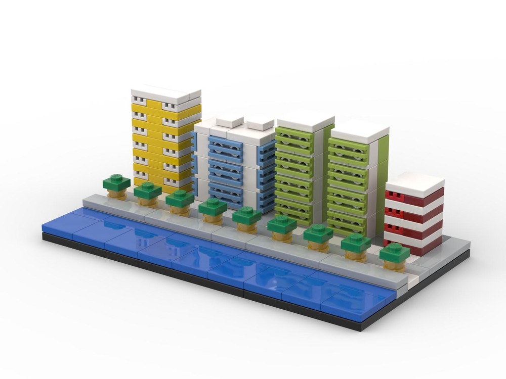 Lego micro city discount instructions