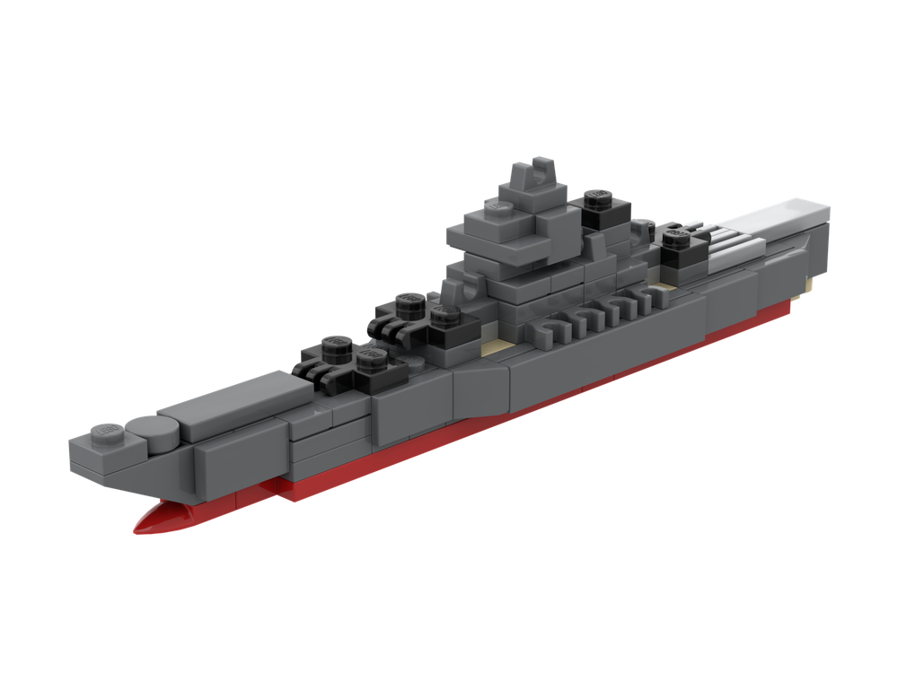 LEGO MOC IJN Yamato Battleship by The Bobby Brix Channel | Rebrickable ...