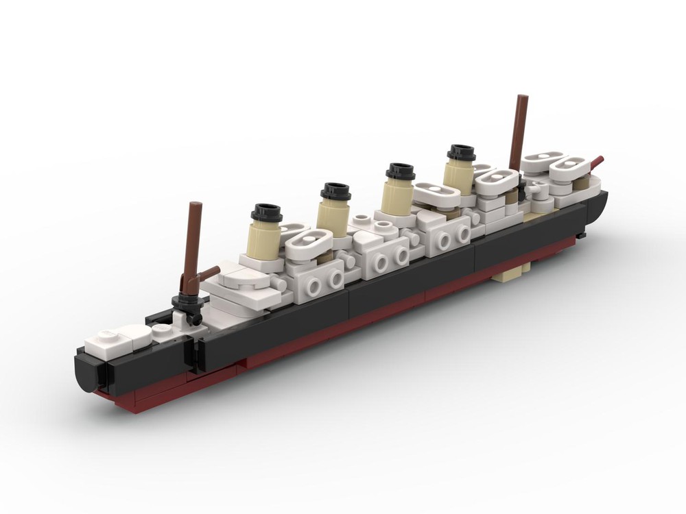 LEGO MOC RMS Britannic by The Bobby Brix Channel | Rebrickable - Build ...