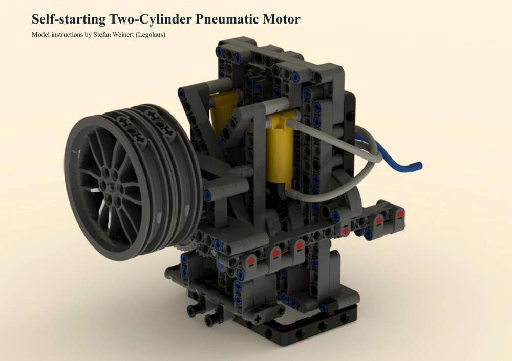 Lego technic pneumatic orders engine