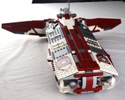 MOC-152587 Space Wars Raider-class Corvette Model(856PCS)