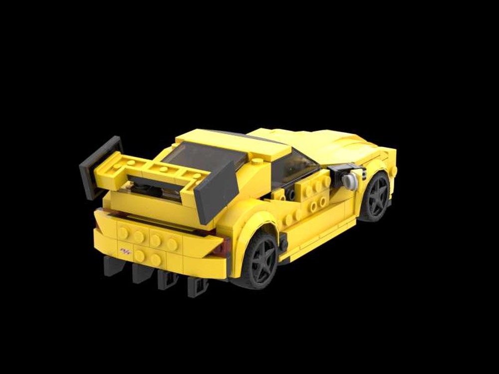 LEGO MOC 76901 Toyota Supra Rear MOD by The_Tobanator | Rebrickable ...