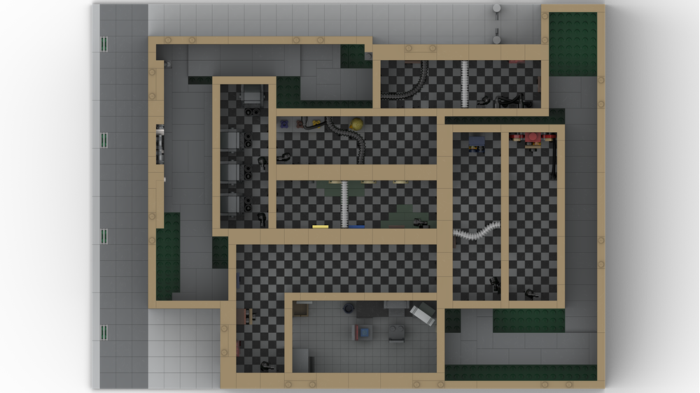 LEGO MOC Fazbear's Fright (FNaF 3) - Modular Building by Crowsalina ...