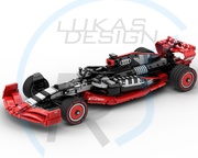 Ferrari F1 SF21 1:10 Scale LEGO TECHNIC MOC (LEGO 8386 BASE) 