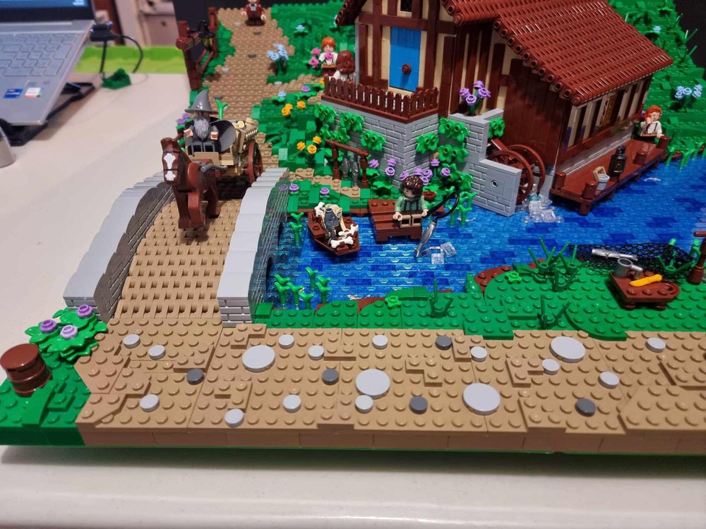 LEGO MOC Hobbiton - Section 4 by 03janedoe | Rebrickable - Build with LEGO