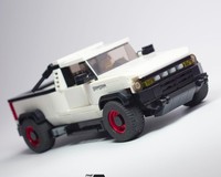 LEGO MOC-160034 6659 TV Camera Crew Speed Champions size remake by