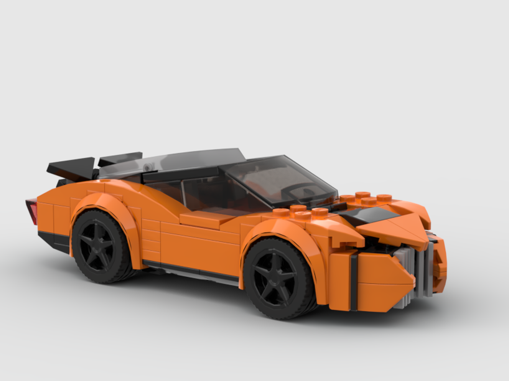 LEGO MOC Demigorgon Supercar by BrickMOCery | Rebrickable - Build with LEGO