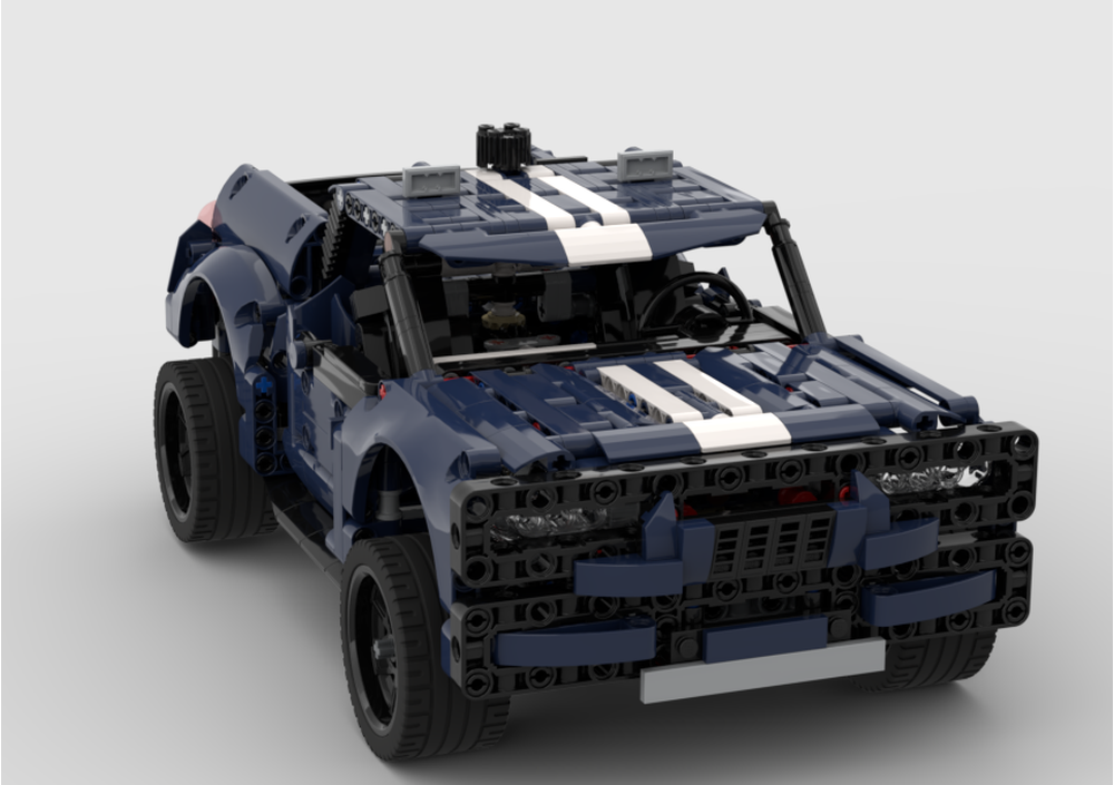 LEGO MOC-160075 Ford Bronco 42154 B-Model by Legonid | Rebrickable ...