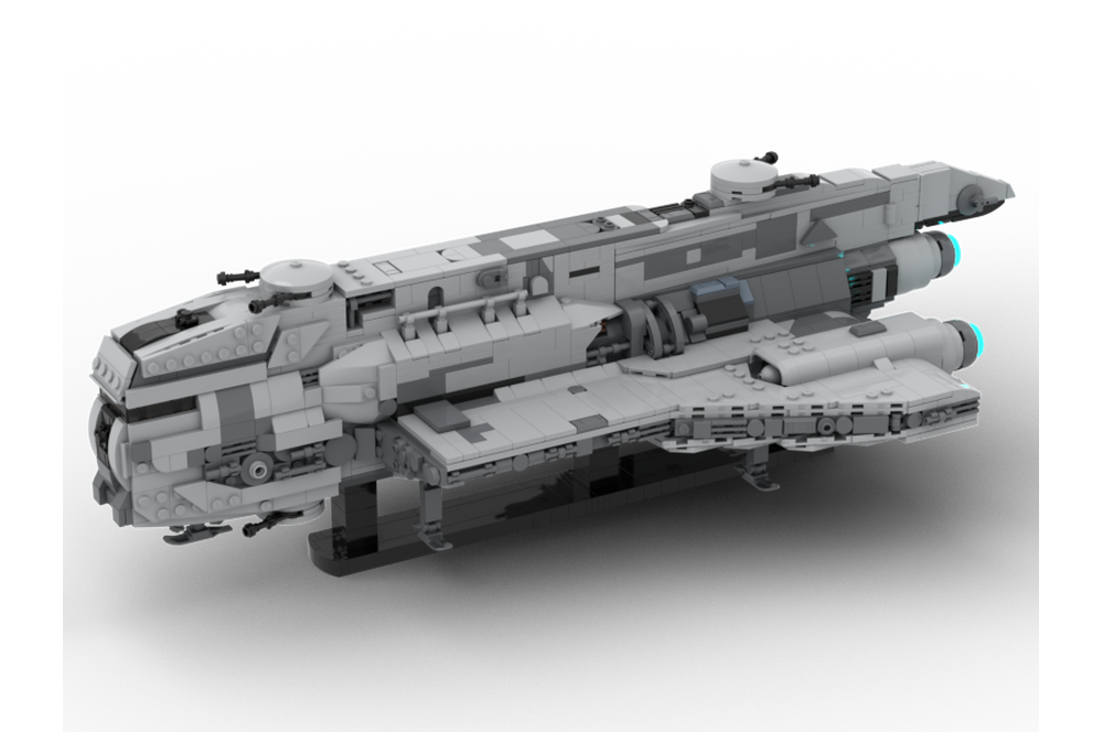 LEGO MOC Gozanti-Class Cruiser by Sir BuildsALot | Rebrickable - Build ...