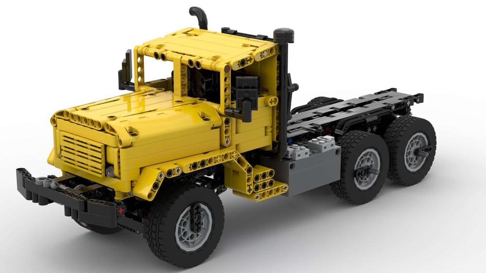 LEGO MOC AM General M93x Chassis (With Winch) by Stinkwell_exhaust ...