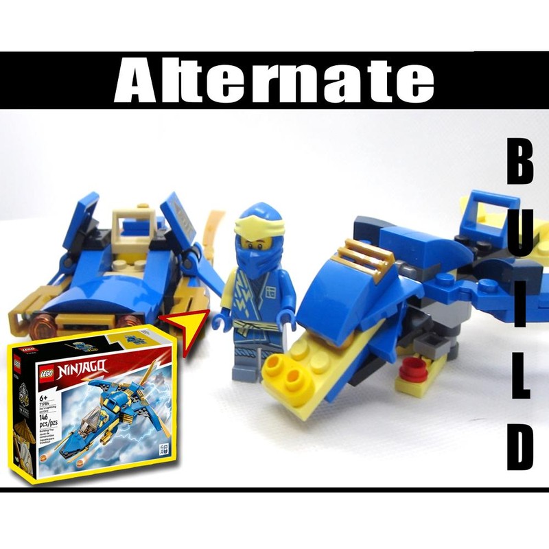 LEGO MOC Bird Thing and Flying Car | Alt Build For Set 71784 by