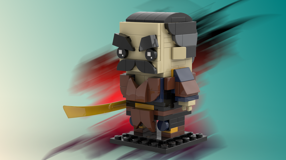 LEGO MOC Cyan Garamonde (FFVI) Brickheadz by Headache | Rebrickable ...