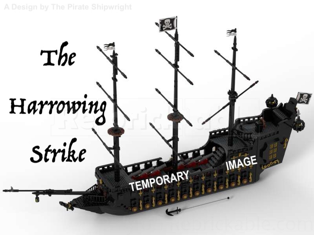 LEGO MOC The Harrowing Strike Pirate Ship by The Pirate