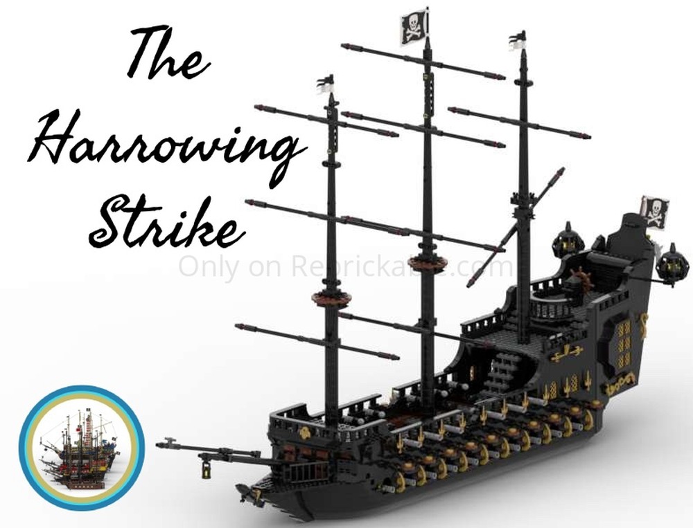 LEGO MOC-160391 The Harrowing Strike | Pirate Ship by The Pirate ...