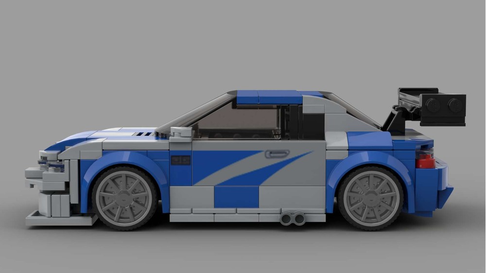 LEGO MOC Speed Champions BMW M3 E46 Gtr from Need for Speed Most Wanted ...