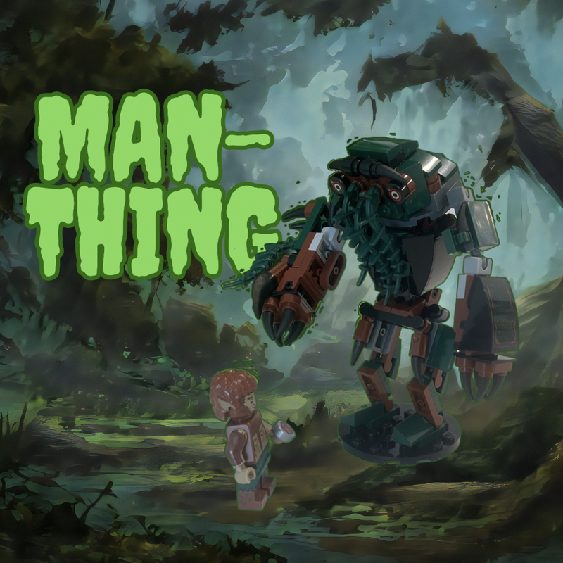 Werewolf by Night's Swamp Thing is actually Man-Thing, a different