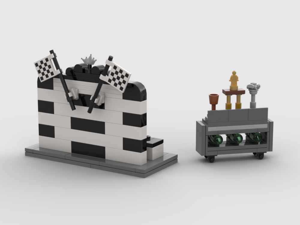 LEGO MOC-160448 Winners' Podium with Trophies by toms8wides ...