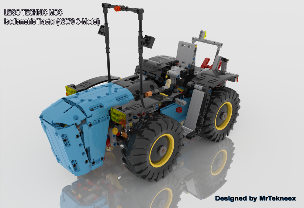 Thicken Reason medley LEGO MOC Isodiametric Tractor (42070 D-Model) by MrTekneex | Rebrickable -  Build with LEGO