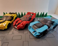 Azul Nimbus and Rojo Paragon